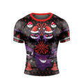 Pokemon Gastly Haunter Gengar Christmas Rash Guard