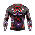 Pokemon Gastly Haunter Gengar Christmas Rash Guard