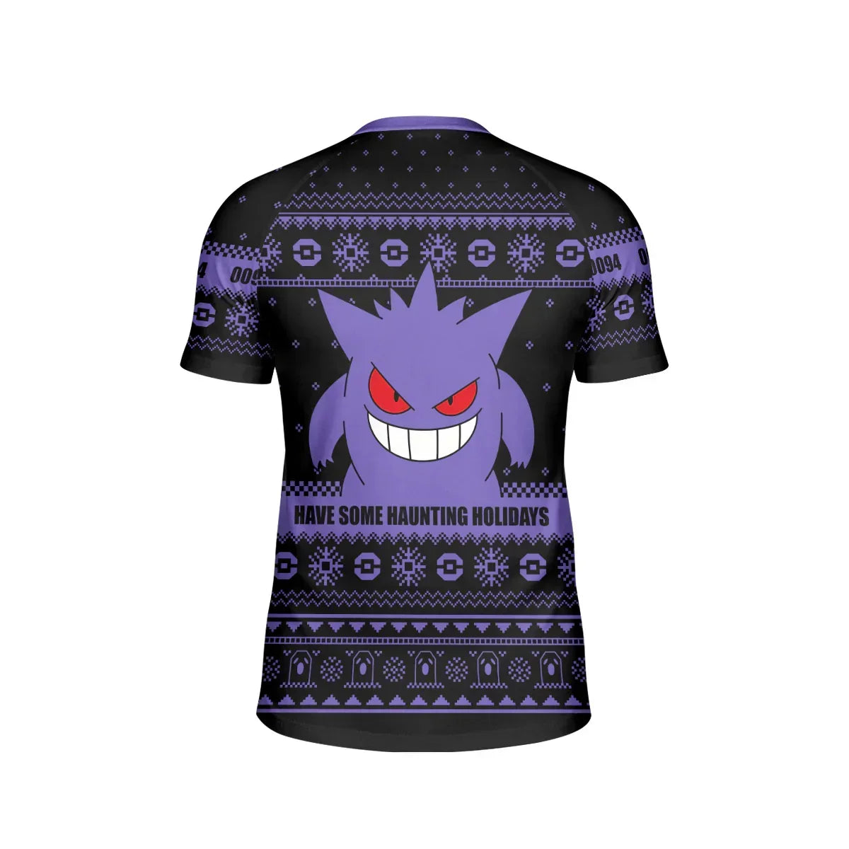 Pokemon Gengar Christmas Kids Rash Guard