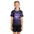 Pokemon Gengar Christmas Kids Rash Guard