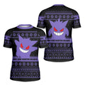 Pokemon Gengar Christmas Kids Rash Guard