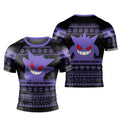 Pokemon Gengar Christmas Rash Guard
