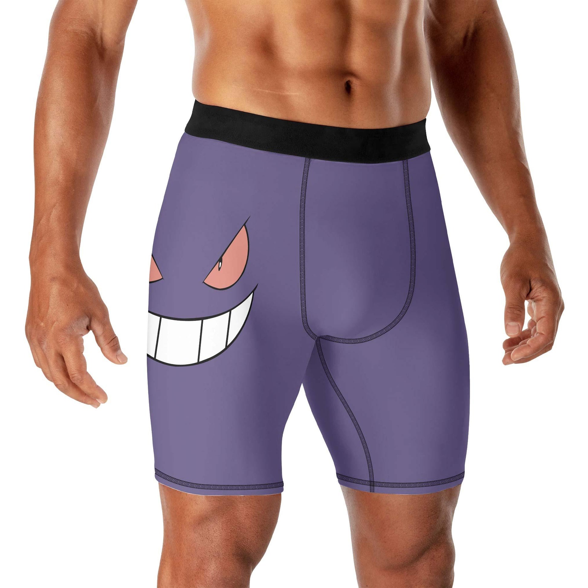 Pokemon Gengar Face Compression Shorts