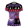 Pokemon Gengar Hello Winter Rash Guard