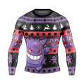 Pokemon Gengar Hello Winter Rash Guard