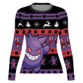 Pokemon Gengar Hello Winter Rash Guard