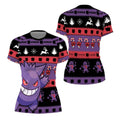 Pokemon Gengar Hello Winter Rash Guard