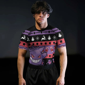Pokemon Gengar Hello Winter Rash Guard