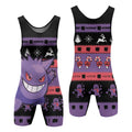Pokemon Gengar Hello Winter Wrestling Singlet