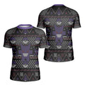 Pokemon Gengar Pixel Christmas Kids Rash Guard