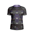 Pokemon Gengar Pixel Christmas Kids Rash Guard