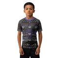 Pokemon Gengar Pixel Christmas Kids Rash Guard