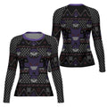 Pokemon Gengar Pixel Christmas Rash Guard
