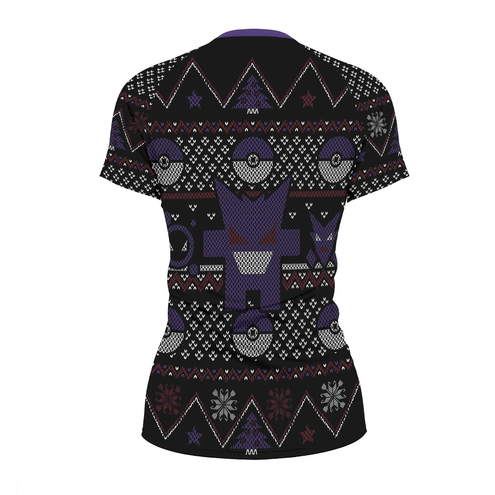 Pokemon Gengar Pixel Christmas Rash Guard