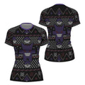Pokemon Gengar Pixel Christmas Rash Guard
