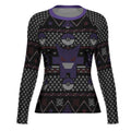 Pokemon Gengar Pixel Christmas Rash Guard