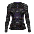 Pokemon Gengar Pixel Christmas Rash Guard