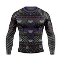 Pokemon Gengar Pixel Christmas Rash Guard
