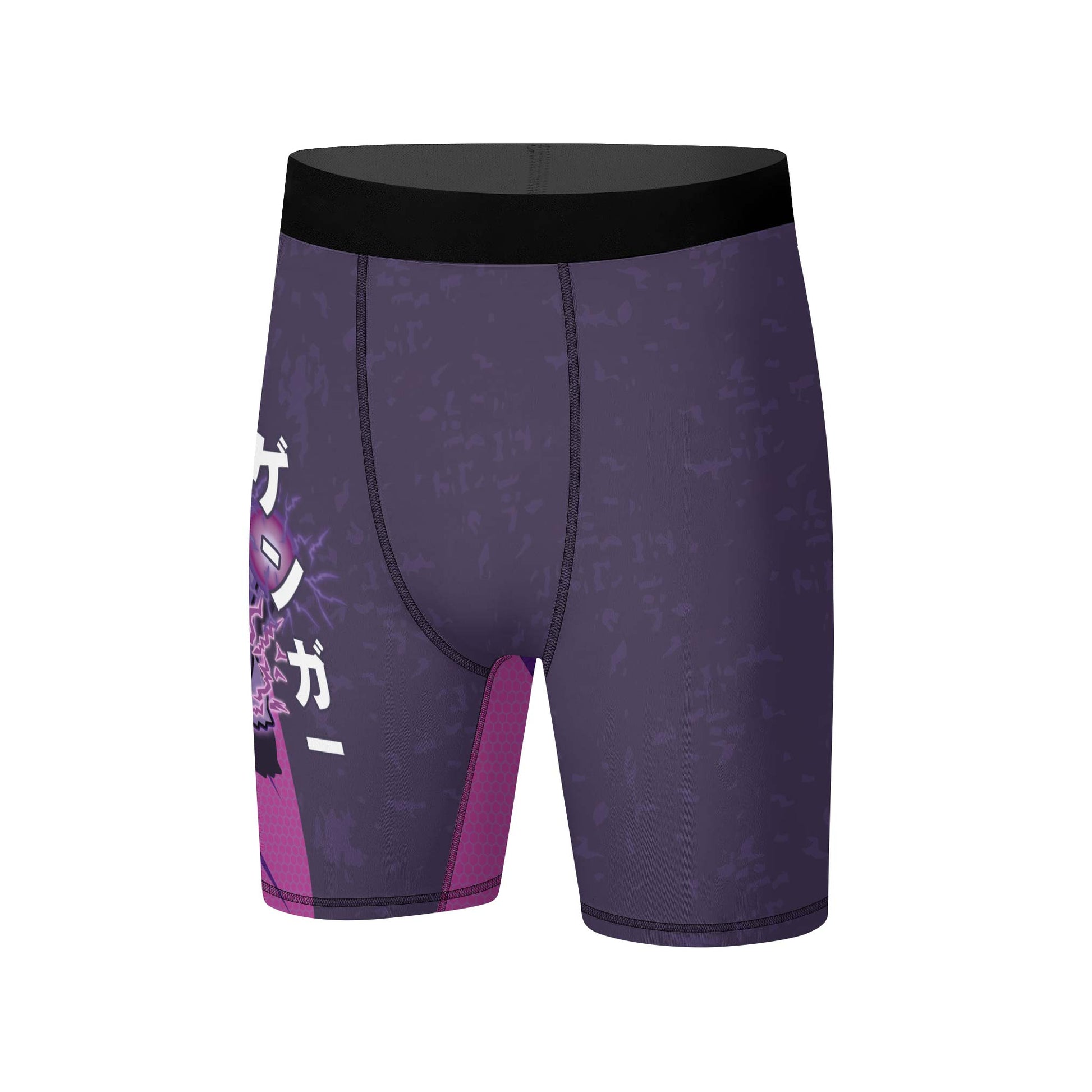 Pokemon Gengar Shadow Ball Attack Compression Shorts