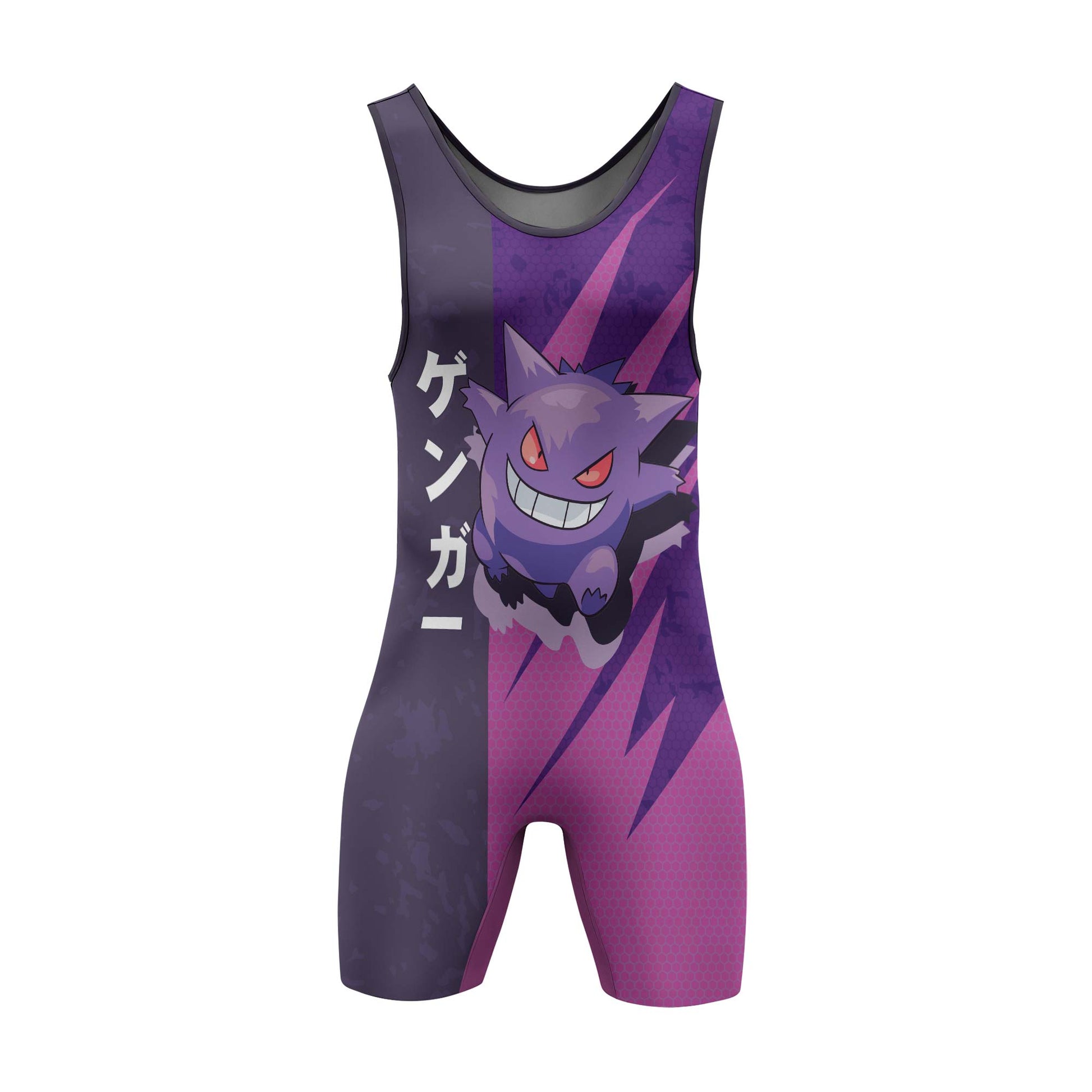 Pokemon Gengar Wrestling Singlet