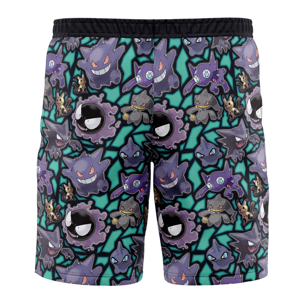 Pokemon Ghost Type Swim Trunks