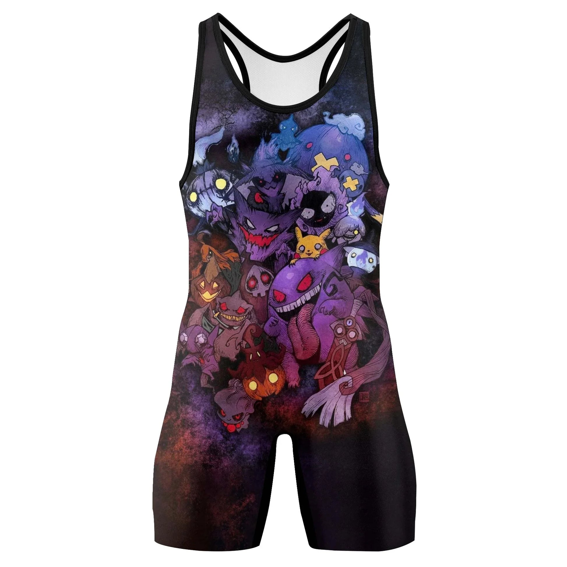 Pokemon Halloween Wrestling Singlet
