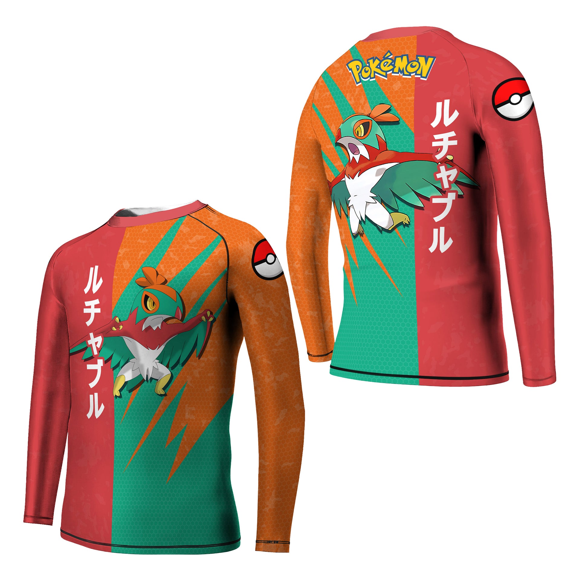 Pokemon Hawlucha Kids Rash Guard