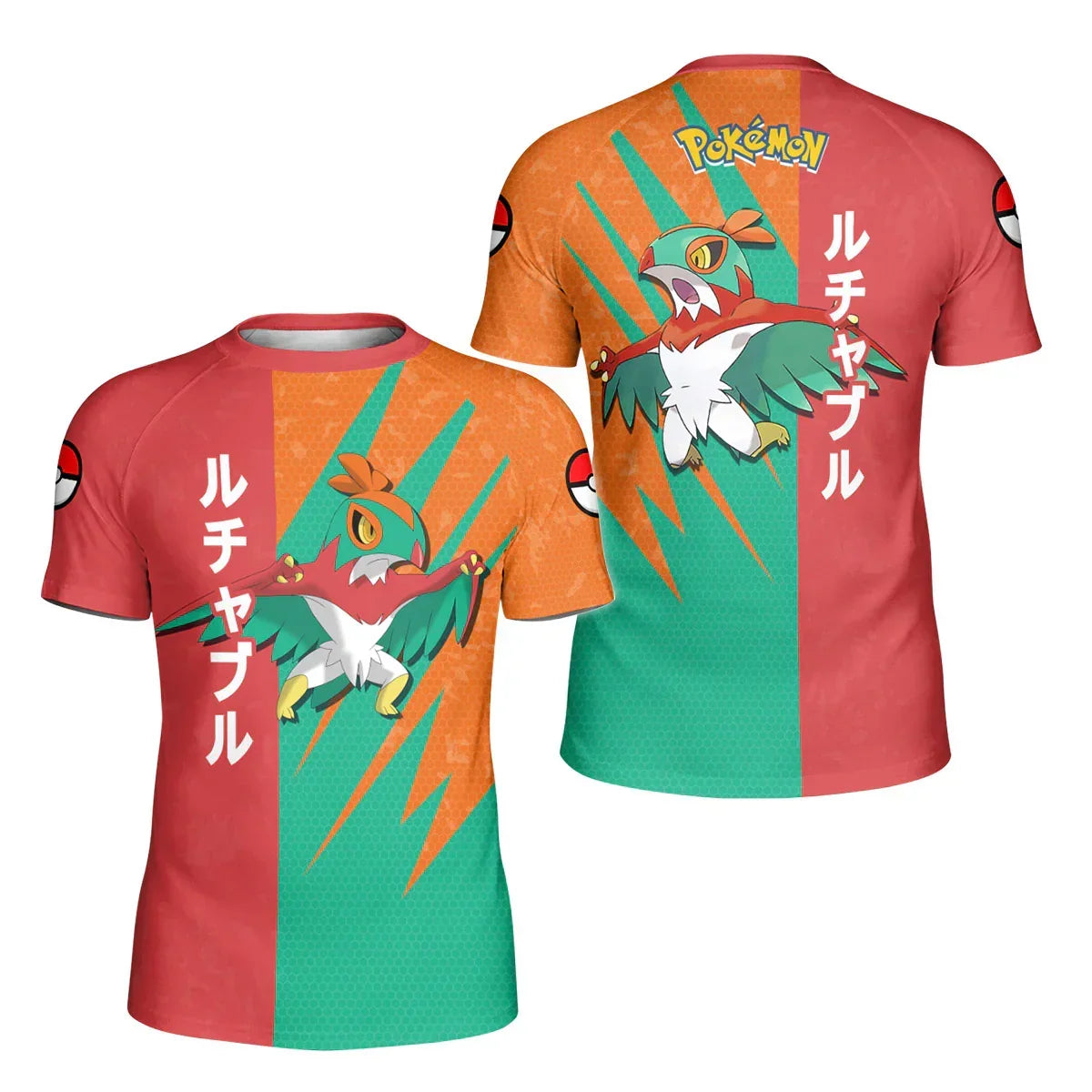 Pokemon Hawlucha Kids Rash Guard