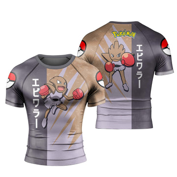 Pokemon Hitmonchan Rash Guard