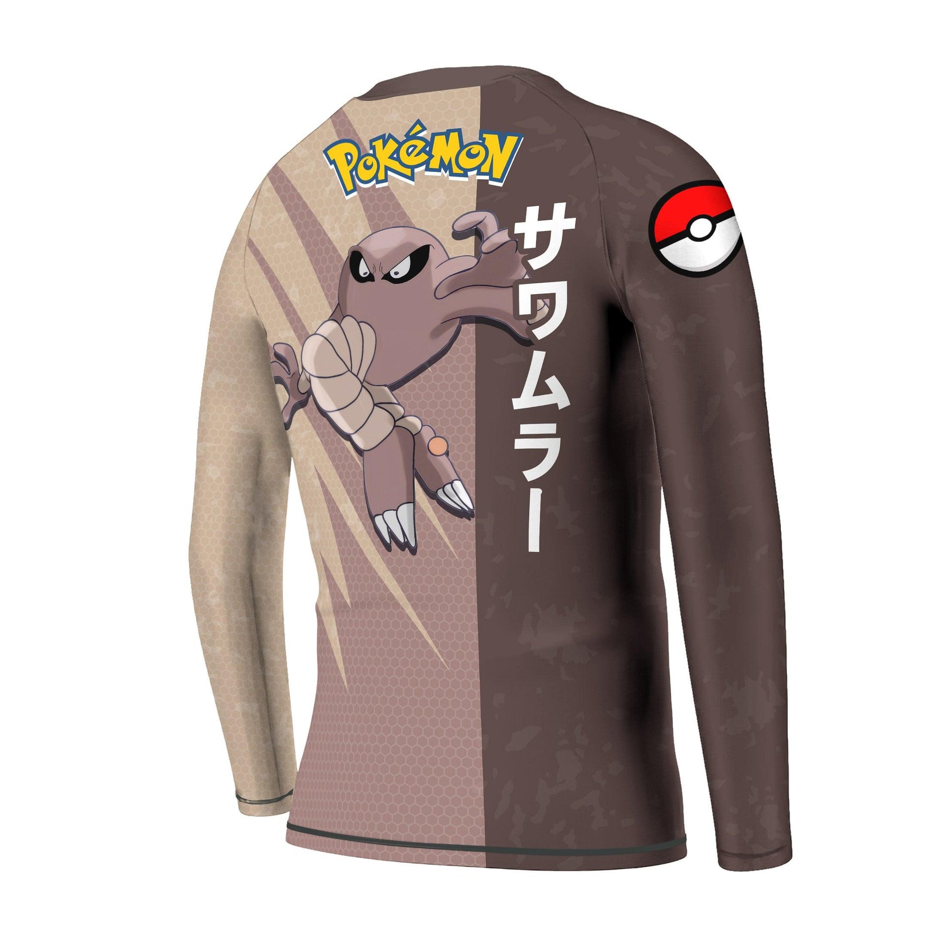 Pokemon Hitmonlee Kids Rash Guard