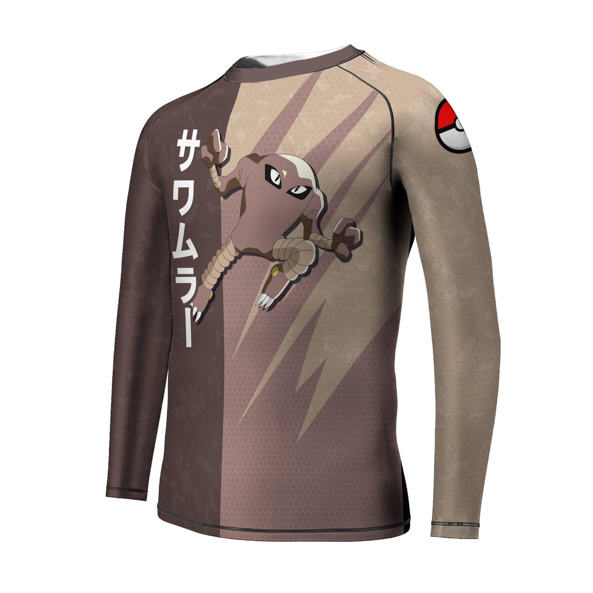 Pokemon Hitmonlee Kids Rash Guard