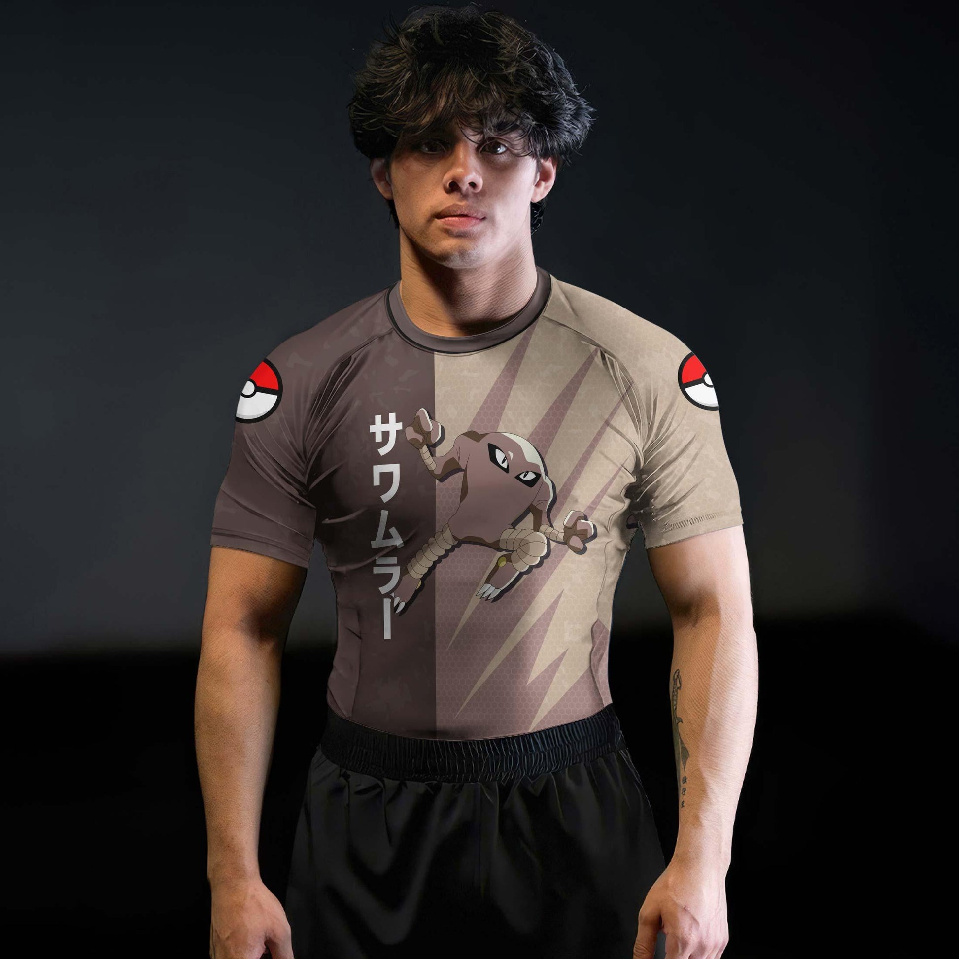 Pokemon Hitmonlee Rash Guard
