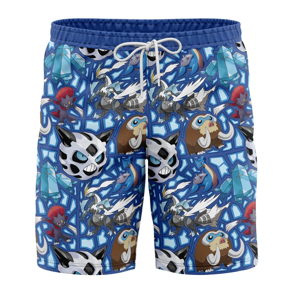 Pokemon Ice Type Swim Trunks