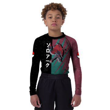 Pokemon Illusion Zoroark Kids Rash Guard