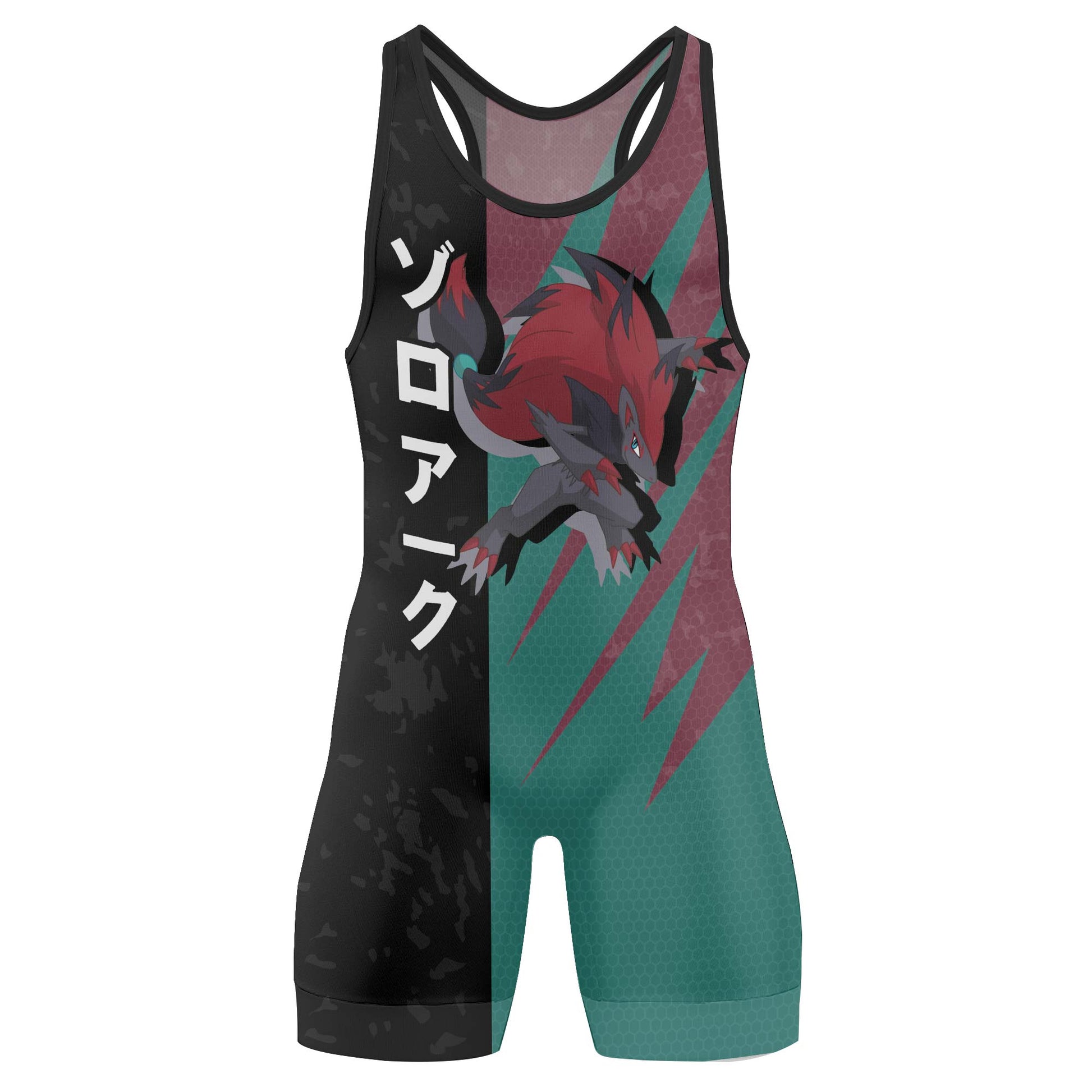 Pokemon Illusion Zoroark Wrestling Singlet