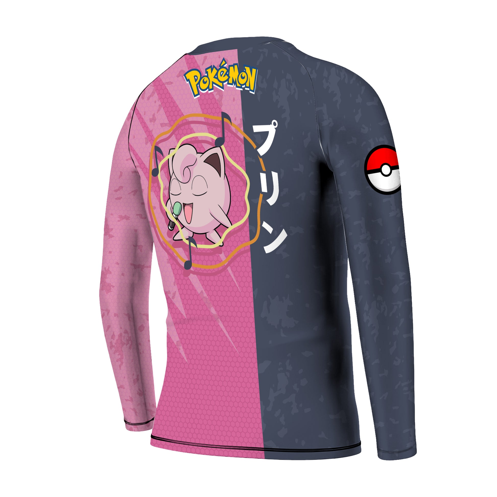 Pokemon Jigglypuff Love Singing Kids Rash Guard