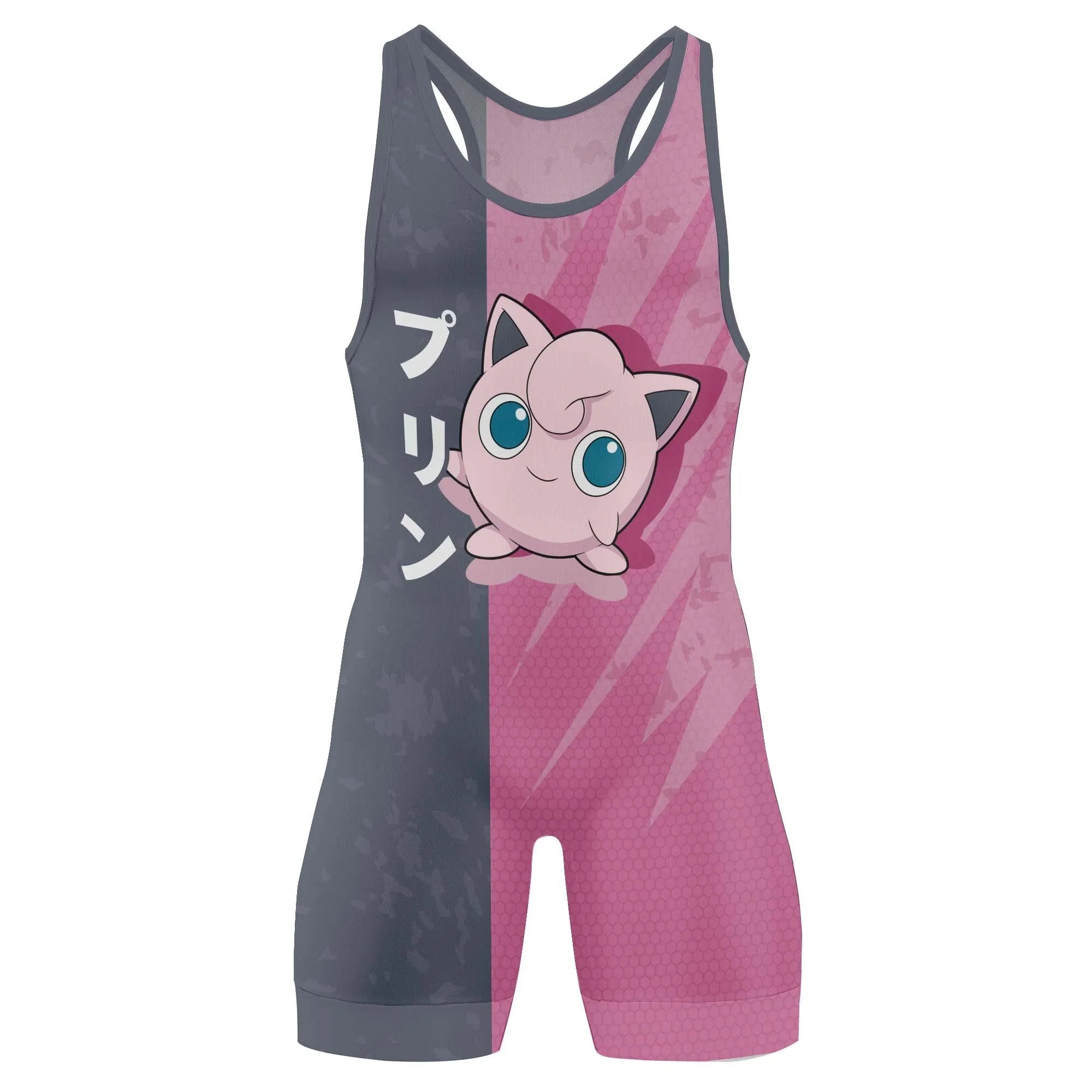 Pokemon Jigglypuff Wrestling Singlet | Unique Athletic Wear