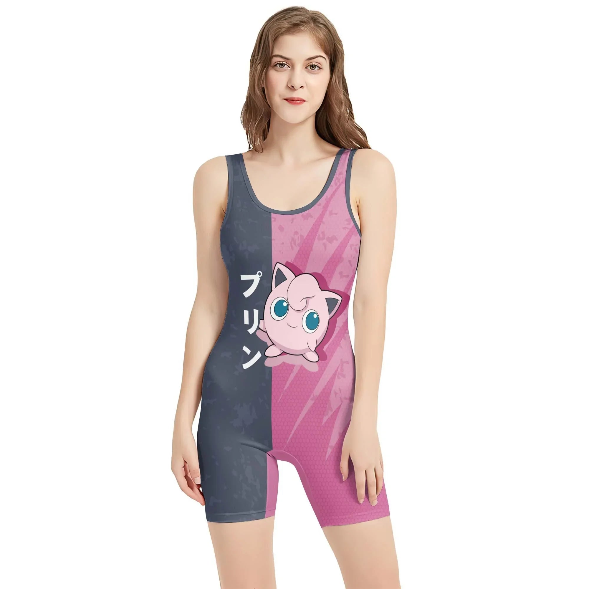 Pokemon Jigglypuff Wrestling Singlet | Unique Athletic Wear