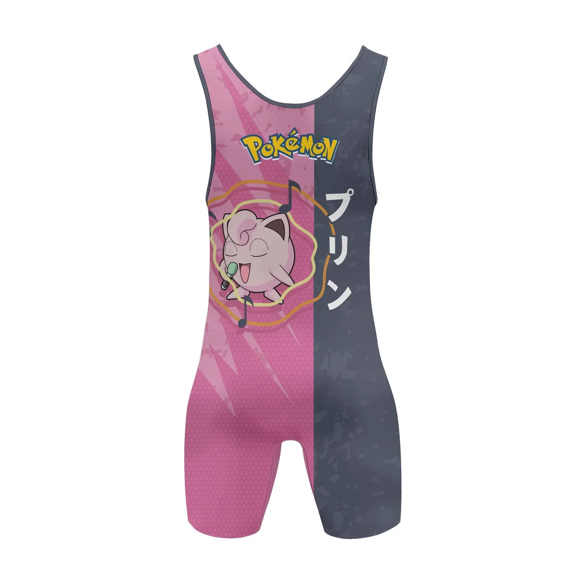 Pokemon Jigglypuff Love Singing Wrestling Singlet | MMA Gear