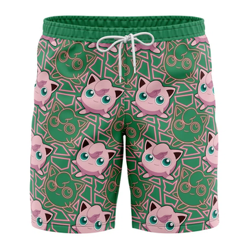 Pokemon Jigglypuff Swim Trunks