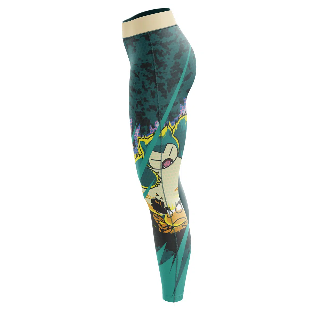 Pokemon Lazy Snorlax Leggings