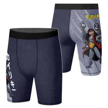 Pokemon Machamp Compression Shorts
