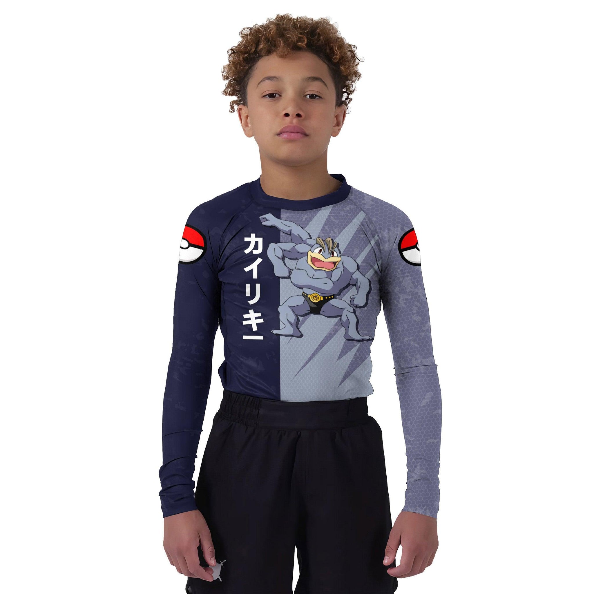 Pokemon Machamp Kids Rash Guard