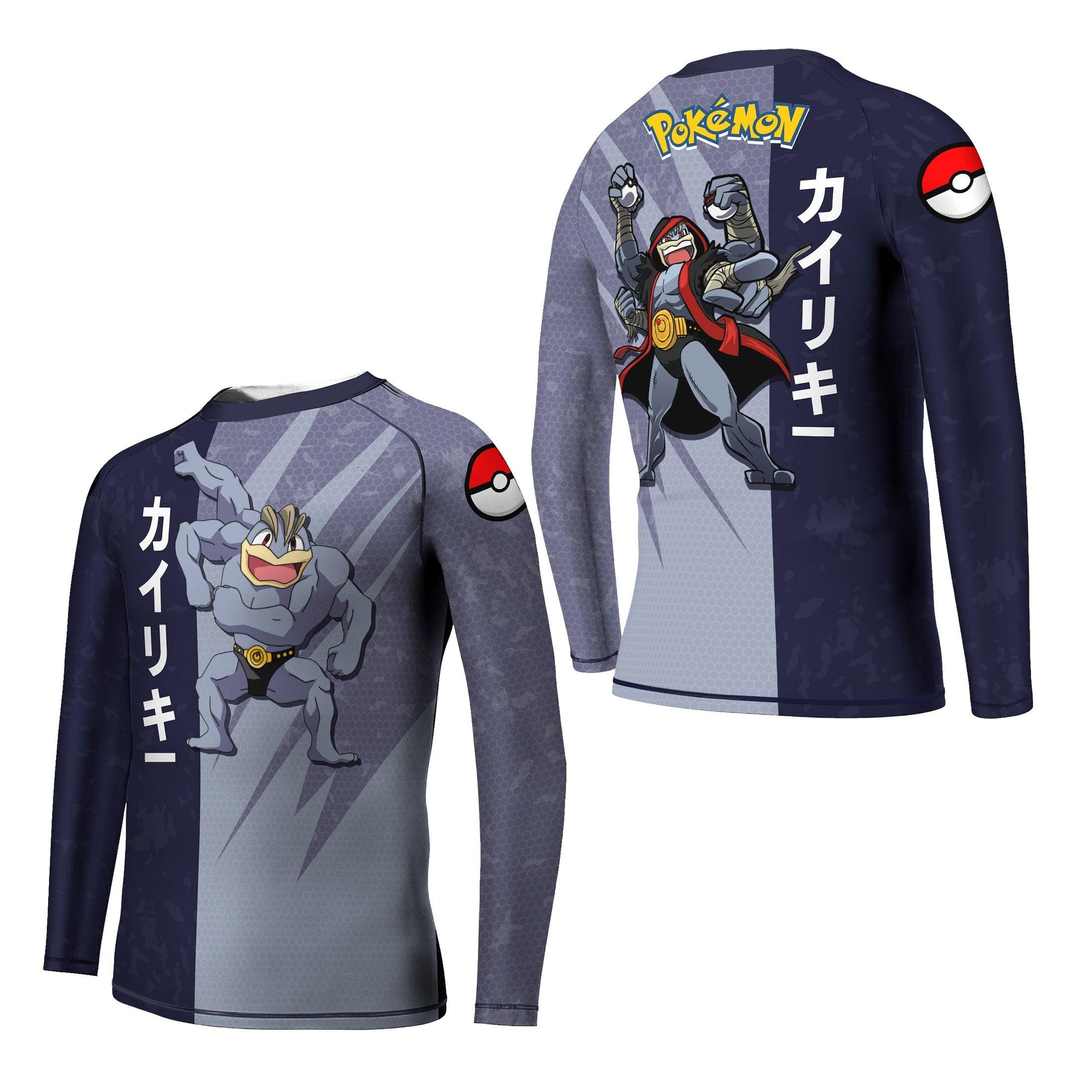 Pokemon Machamp Kids Rash Guard