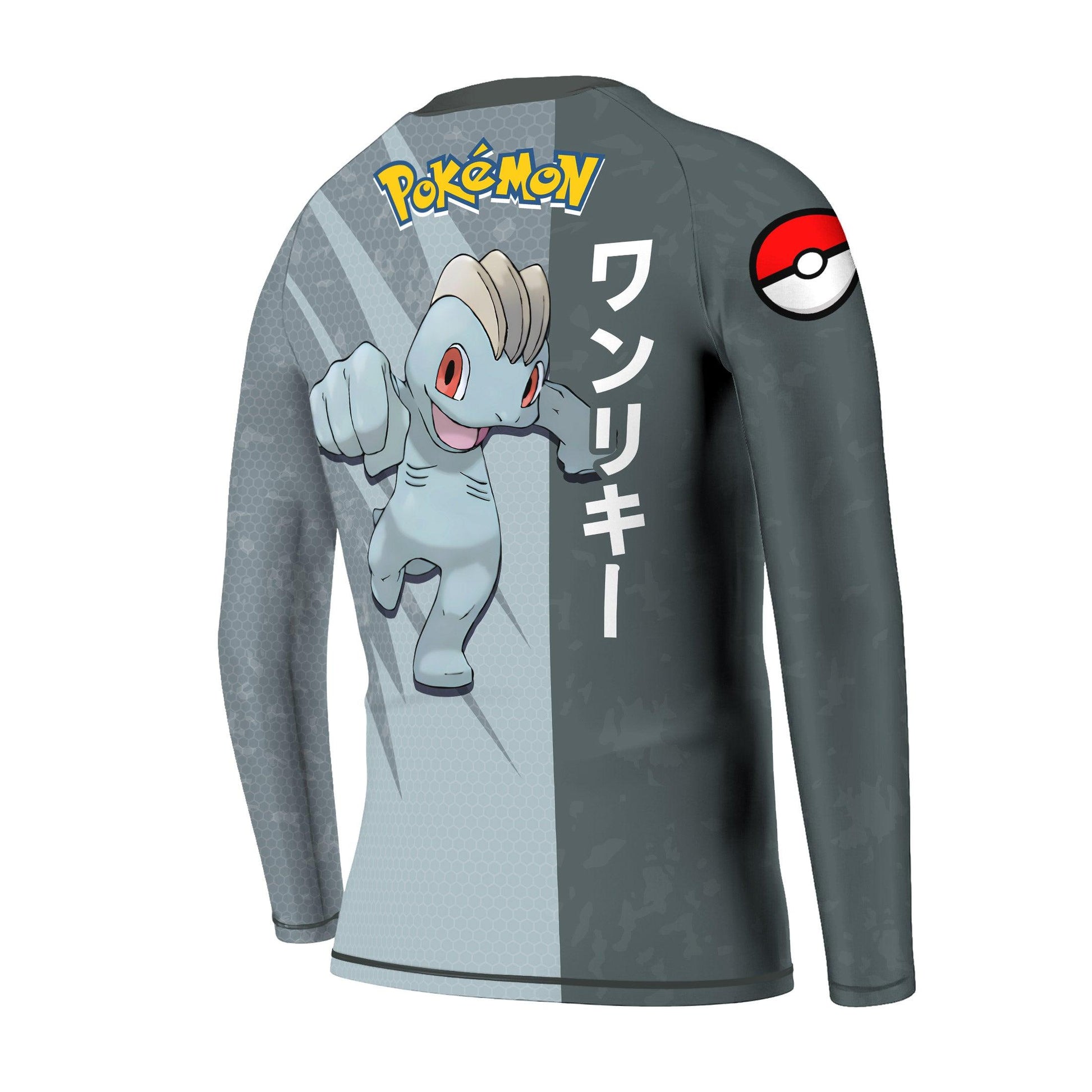 Pokemon Machop Kids Rash Guard