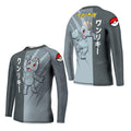 Pokemon Machop Kids Rash Guard