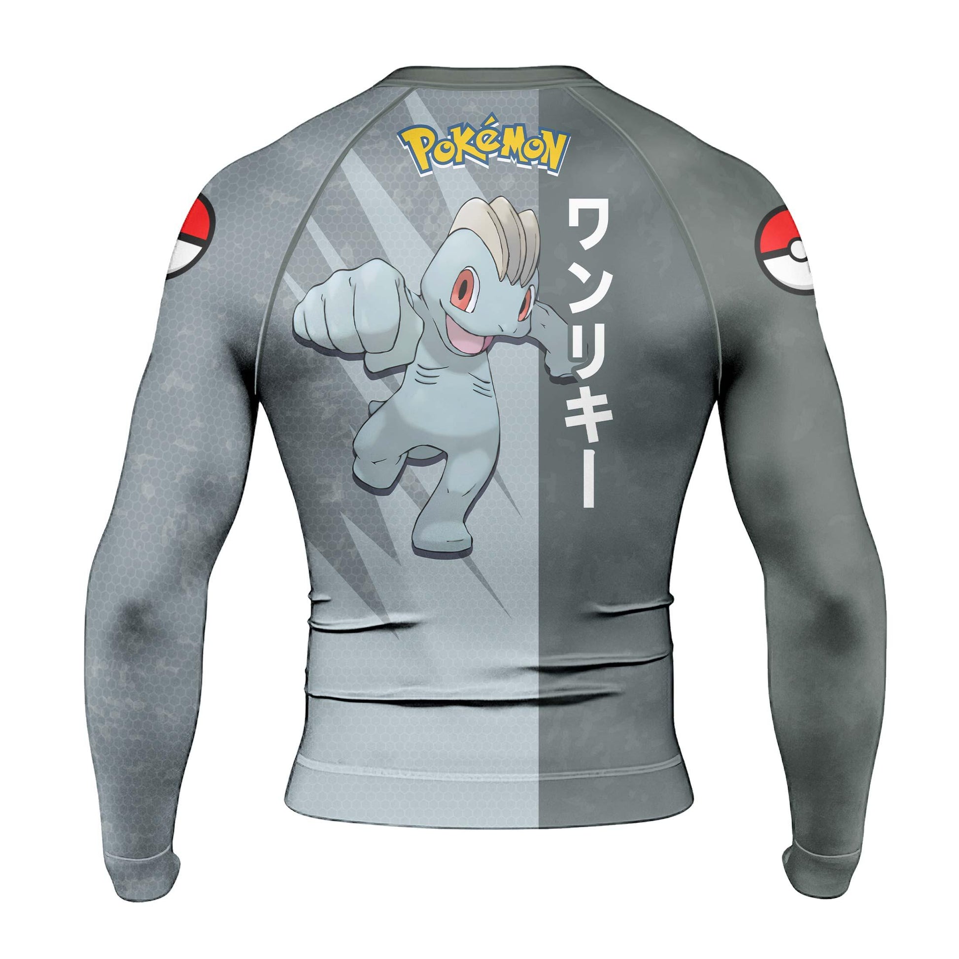 Pokemon Machop Rash Guard
