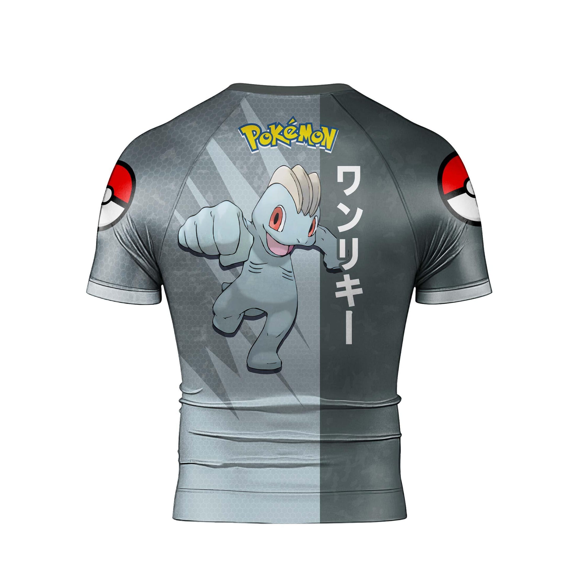 Pokemon Machop Rash Guard