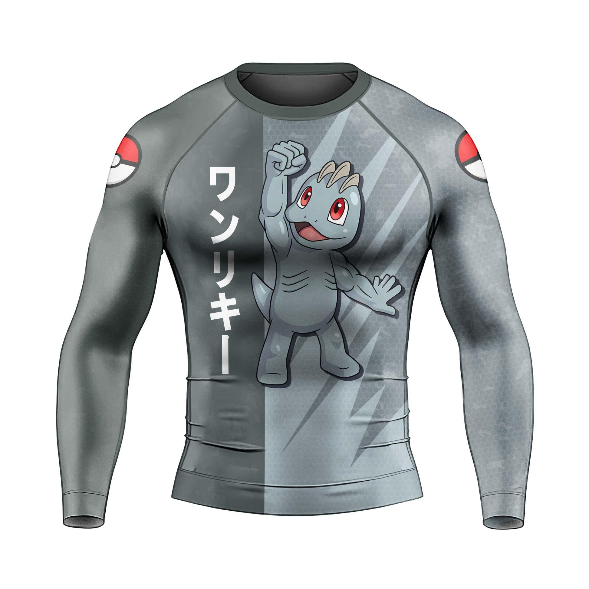 Pokemon Machop Rash Guard