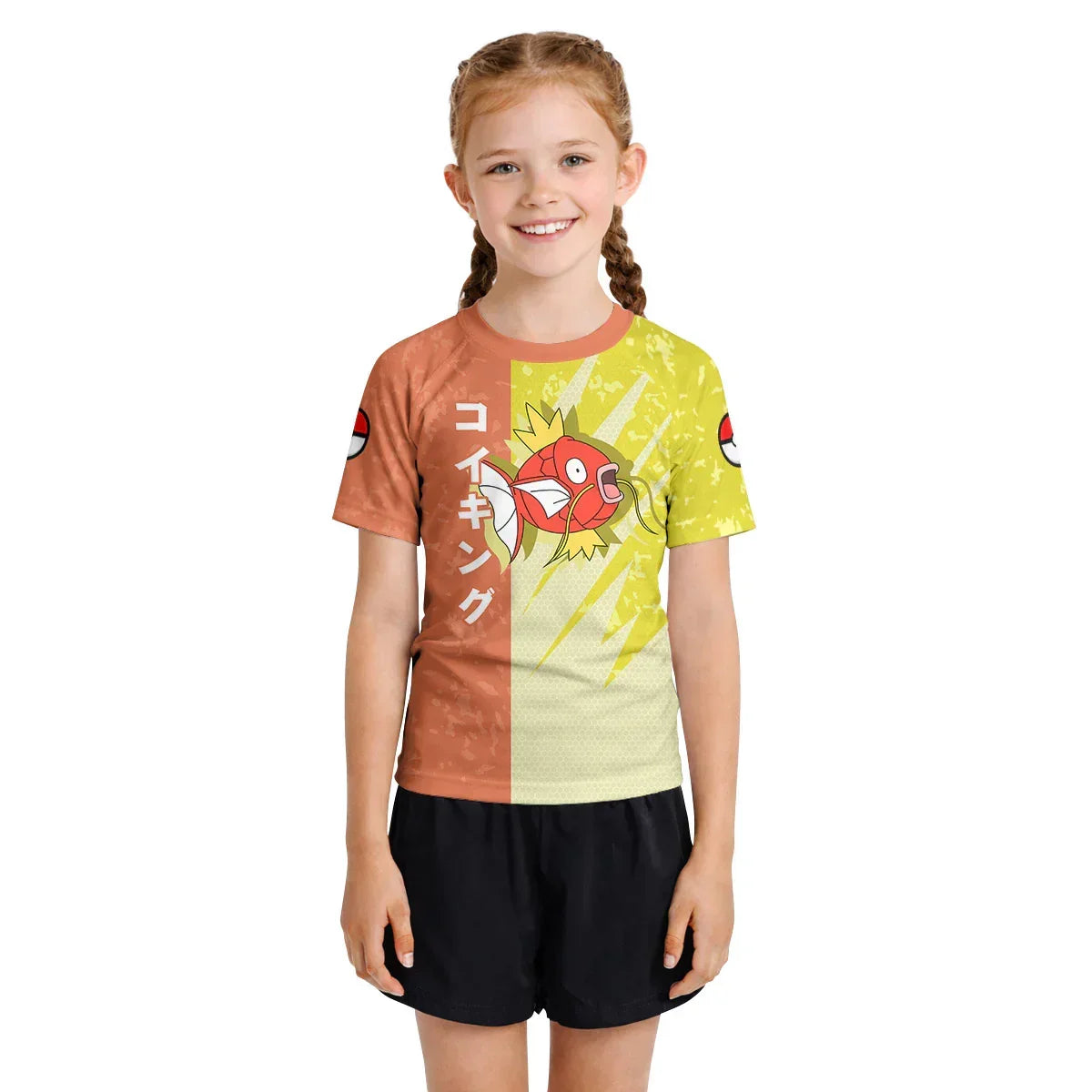 Pokemon Magikarp Splash Kids Rash Guard